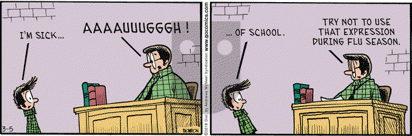 Grand Avenue on Monday March 5, 2018 Comic Strip