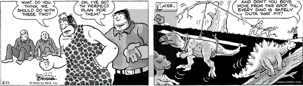 Alley Oop on Friday February 11, 2005 Comic Strip