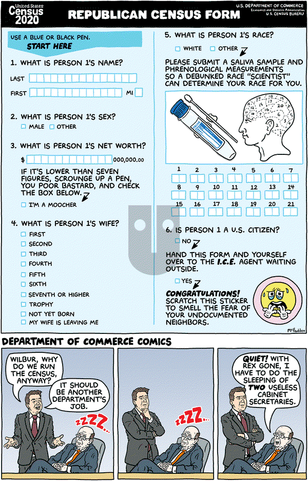 Brian McFadden - Monday April 2, 2018 Comic Strip