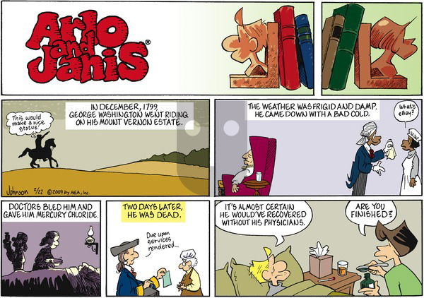 Arlo and Janis on Sunday February 22, 2009 Comic Strip