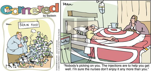 Cornered on Sunday March 10, 2002 Comic Strip