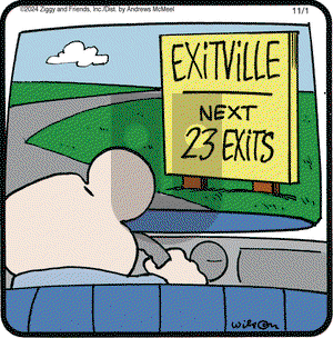Ziggy - Friday November 1, 2024 Comic Strip
