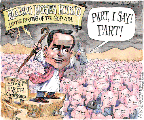 Matt Wuerker on Thursday April 18, 2013 Comic Strip