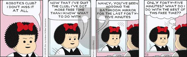 Nancy on Saturday March 2, 2019 Comic Strip