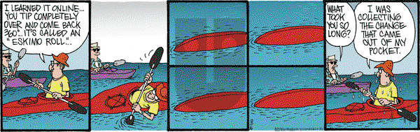 Monty on Wednesday August 6, 2014 Comic Strip