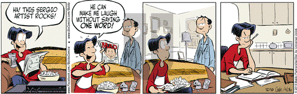 Baldo on Monday December 16, 2013 Comic Strip