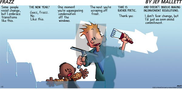 Frazz on Sunday January 5, 2020 Comic Strip