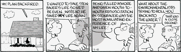 Drabble on Monday July 10, 2000 Comic Strip