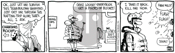 The Buckets on Saturday July 2, 2005 Comic Strip