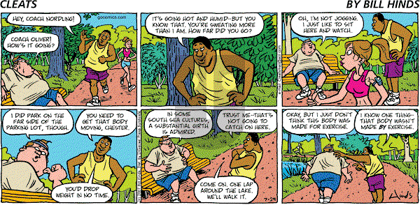 Cleats - Monday July 7, 2025 Comic Strip