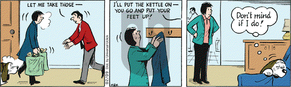 Fred Basset on Wednesday February 9, 2011 Comic Strip