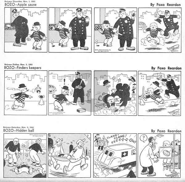 Bozo on Thursday December 26, 2024 Comic Strip