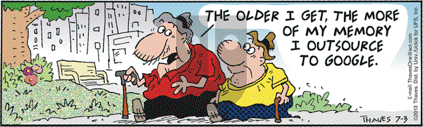Frank and Ernest on Wednesday July 3, 2013 Comic Strip
