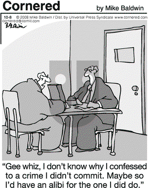 Cornered on Wednesday October 8, 2008 Comic Strip