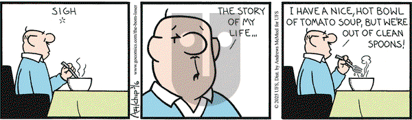 The Born Loser on Thursday March 6, 2025 Comic Strip