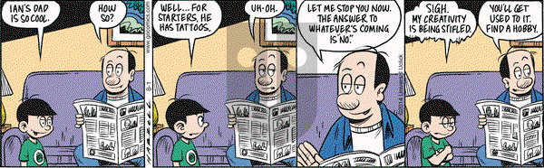 Adam@Home on Monday August 1, 2016 Comic Strip