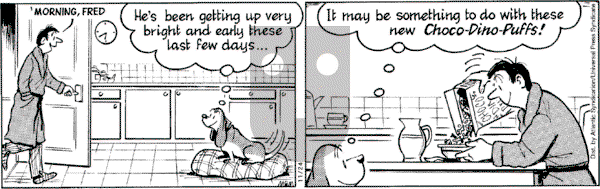 Fred Basset on Thursday November 24, 2005 Comic Strip