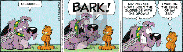Garfield on Tuesday August 22, 2017 Comic Strip