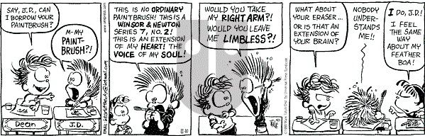 Heart of the City on Friday December 10, 1999 Comic Strip