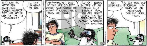 Get Fuzzy on Thursday April 12, 2012 Comic Strip