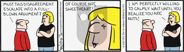 The Born Loser on Thursday December 10, 2020 Comic Strip