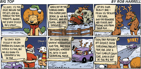 Big Top on Sunday December 24, 2006 Comic Strip
