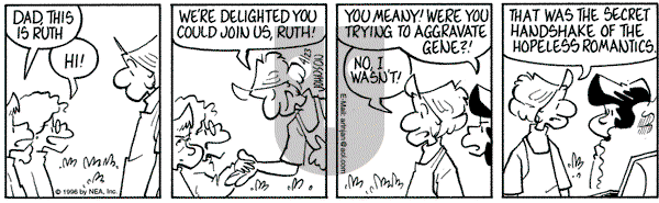 Arlo and Janis on Tuesday April 23, 1996 Comic Strip