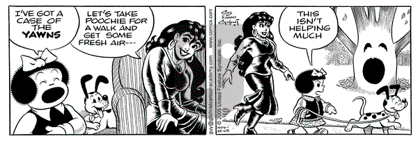 Nancy on Monday November 28, 2005 Comic Strip