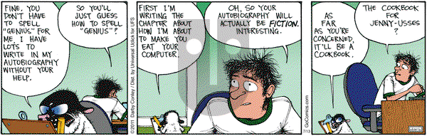 Get Fuzzy on Saturday July 13, 2013 Comic Strip