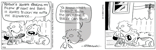 Soup to Nutz - Old on Thursday July 24, 2003 Comic Strip