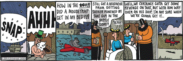 Overboard on Tuesday November 4, 2014 Comic Strip
