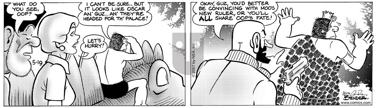Alley Oop - Saturday May 19, 2007 Comic Strip