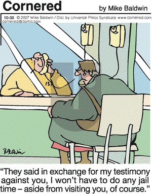 Cornered on Tuesday October 30, 2007 Comic Strip