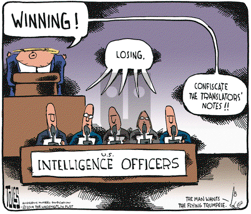 Tom Toles on Thursday January 31, 2019 Comic Strip