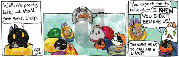 Breaking Cat News - Thursday November 7, 2024 Comic Strip