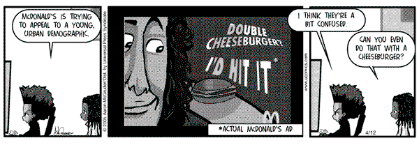 The Boondocks on Tuesday November 13, 2012 Comic Strip