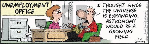 Frank and Ernest on Friday March 6, 2015 Comic Strip