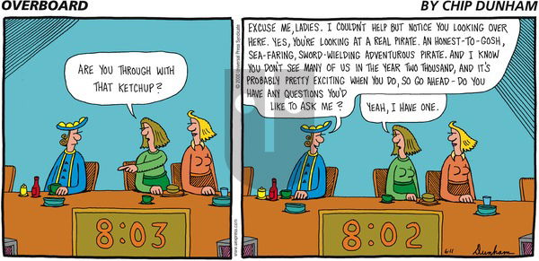 Overboard on Sunday June 11, 2000 Comic Strip