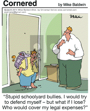 Cornered on Friday October 24, 2014 Comic Strip