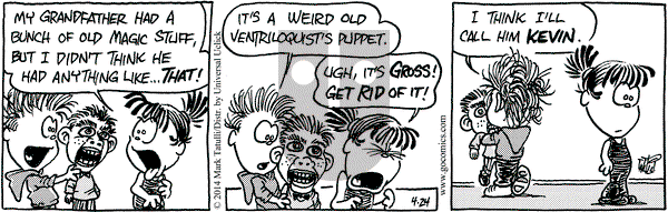 Heart of the City on Thursday April 24, 2014 Comic Strip