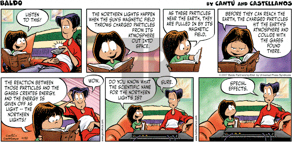 Baldo - Sunday April 22, 2007 Comic Strip