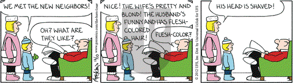 The Born Loser on Monday December 10, 2012 Comic Strip