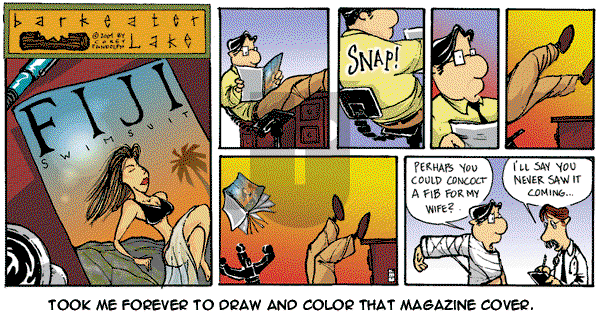 Barkeater Lake on Saturday May 24, 2025 Comic Strip