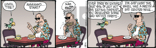 Monty on Saturday July 5, 2025 Comic Strip