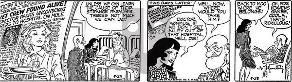 Alley Oop on Friday September 23, 1949 Comic Strip