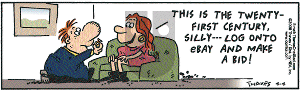 Frank and Ernest on Friday April 4, 2008 Comic Strip