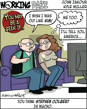 Working Daze on Wednesday March 5, 2008 Comic Strip