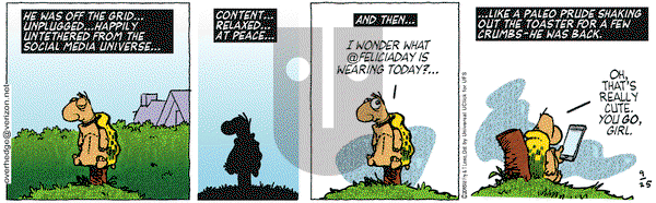 Over the Hedge on Friday September 25, 2015 Comic Strip
