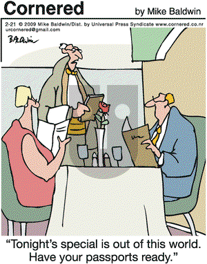 Cornered on Saturday February 21, 2009 Comic Strip