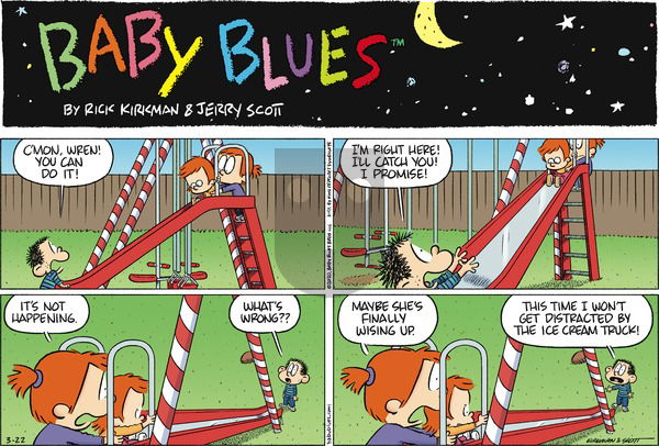 Baby Blues on Sunday March 22, 2020 Comic Strip